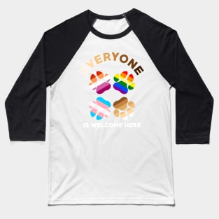 Everyone Is Welcome Here Baseball T-Shirt